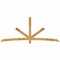 Ekena Millwork Alberta Rough Sawn Timber Gable Bracket, Western Red Cedar, 108"W x 45"H x 4"D x 4"F, 10/12 Pitch GBW108X45X0404ALB00RWR - alternate 1